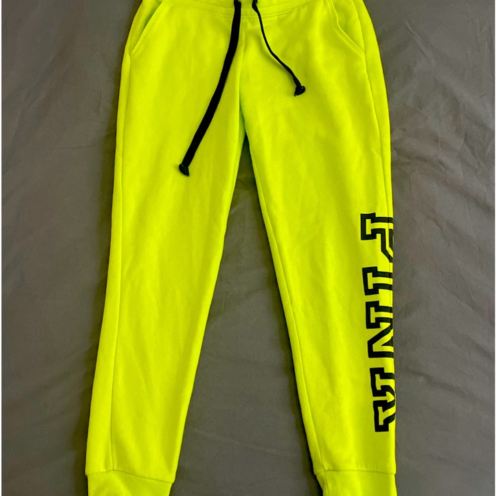 Neon Yellow Sweatpants